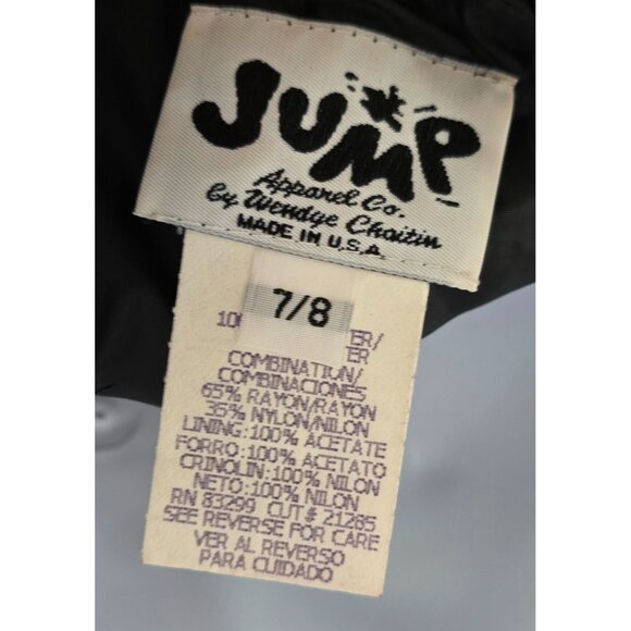 Black Lace & Satin A-Line Dress Tulle Hem whimsygoth homecoming formal attire - Picture 9 of 9